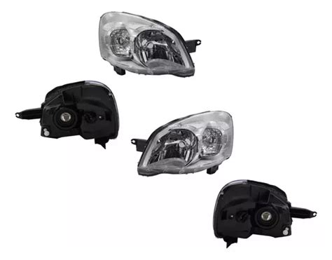 Faros Cromado Dfzp Chevy C Cuotas Sin Inter S