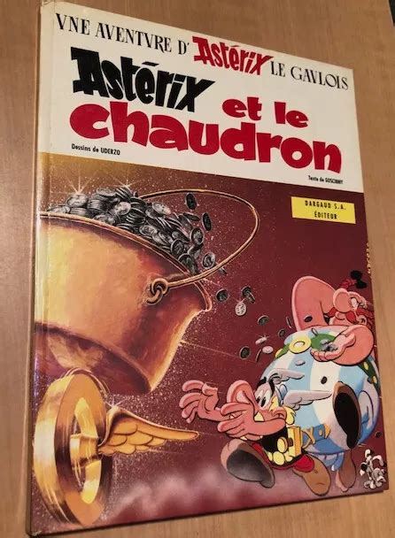 UDERZO GOSCINNY Astérix 13 Astérix et le chaudron EO Dargaud 1969