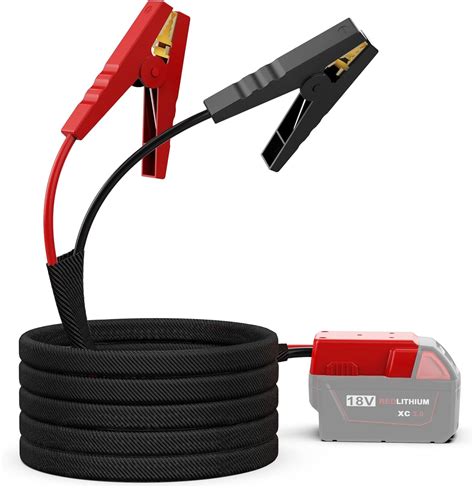 Jumper Cables For Milwaukee M18 Batteries 8 Gauge 6 5 Ft