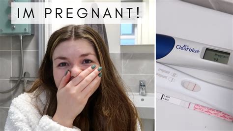 Finding Out Im Pregnant Shocked And Raw Emotion Youtube