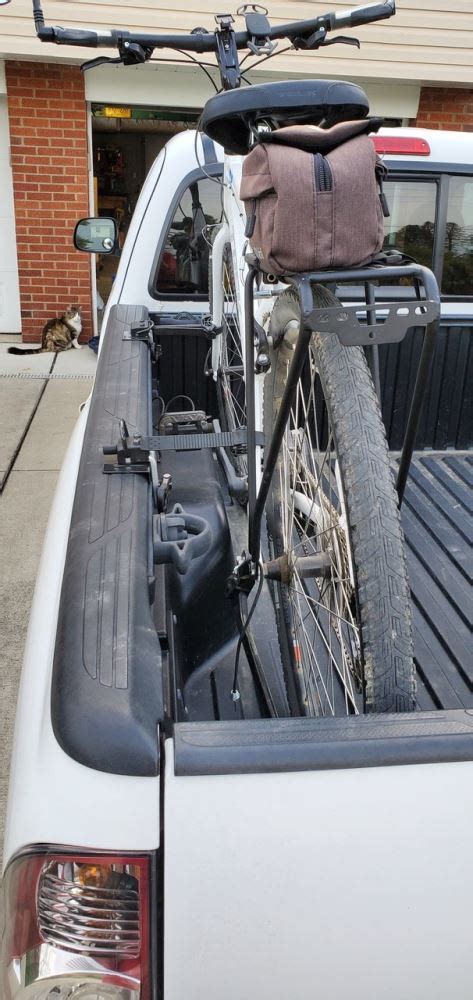 2017 Toyota Tacoma Inno Velo Gripper Bike Rack For Truck Beds C