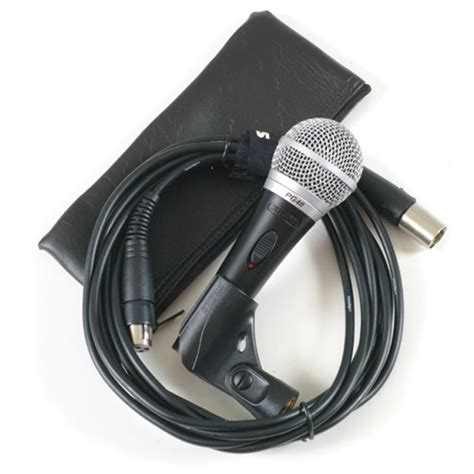 Shure Pg Dynamisk Mikrofon Inkl Xlr Xlr Kabel N Stan Ny Gear Music