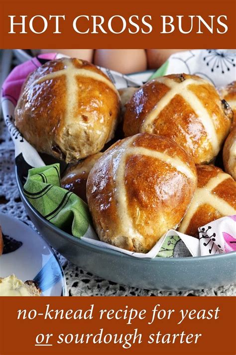 Hot Cross Buns Easy No Knead Recipe Moorlands Eater Rezept