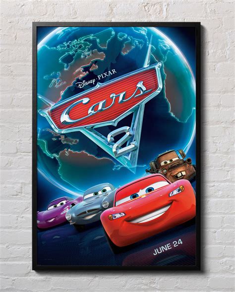 Cars 2 The Movie Poster