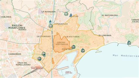 Málaga espera tener activa su Zona Bajas Emisiones en la primera mitad