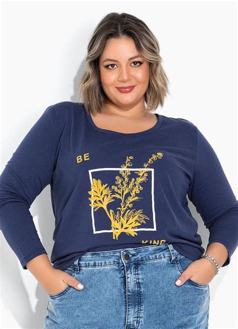 Plus Size Feminino Marguerite