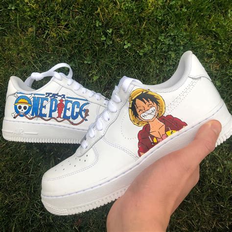 One Piece Luffy X Ace Air Force 1 Custom Artofit