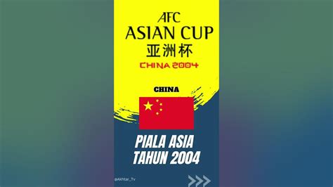 Inilah Logo Piala Asia Tahun 1996 Sampai Tahun 2024 Youtube