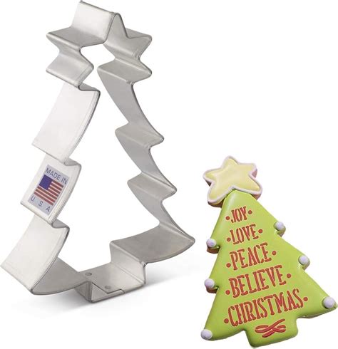 Ann Clark Cookie Cutters Christmas Tree With Star Cookie Cutter 45