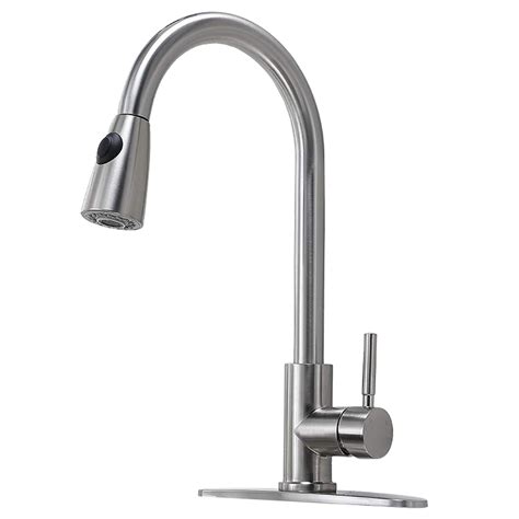 Mua Kitchen Faucet With Pull Down Sprayers Brushed Nickel Kitchen