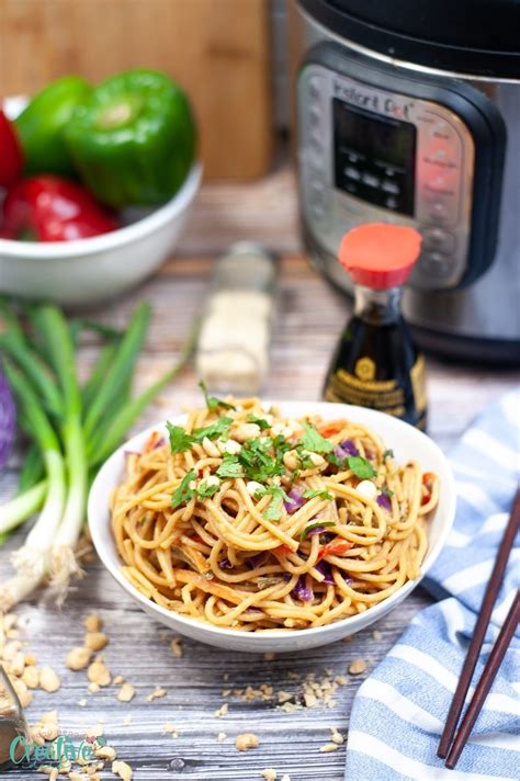 Thai Peanut Noodles Recipe Cart