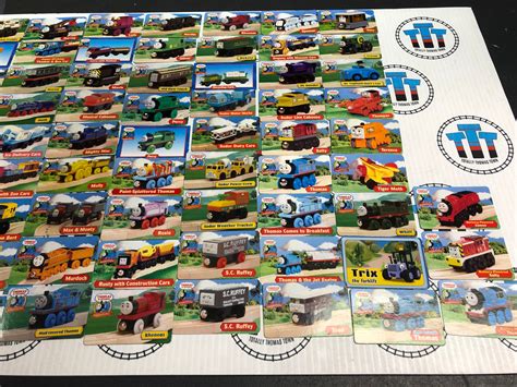 Wooden Railway Character Cards Used L - S (1 Piece Sold Individually) – Totally Thomas Town