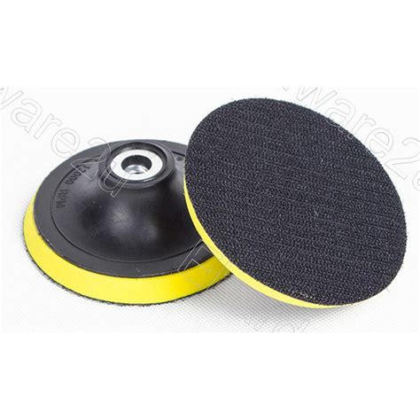 Polisher Velcro Backing Pad 100mm 4 125mm 5 180mm 7 Vbp Shopee Malaysia