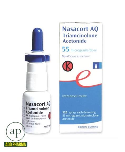 Nasacort Aq Nasal Spray 55 Dose Addpharma Pharmacy In Ghana