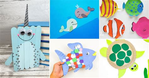 29 Best Under The Sea Crafts For Kids