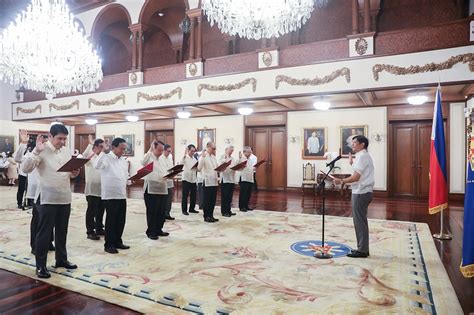 Marcos Reappoints 10 Cabinet Members Bypassed By Ca Abs Cbn News