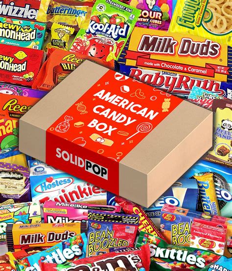Buy American Candy and Snacks Mystery Box • SOLIDPOP ® | Candy, Mystery