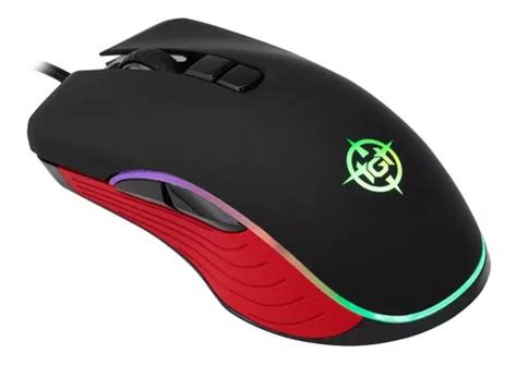 Mouse Gamer Tgt M Rainbow Rgb Botoes Tgt M Rgb Cor Preto