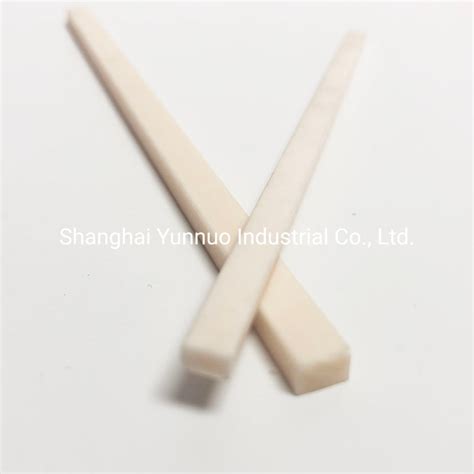 Square Pure 99 5 Alumina Ceramic Bar For Conductor China Ceramic Bar