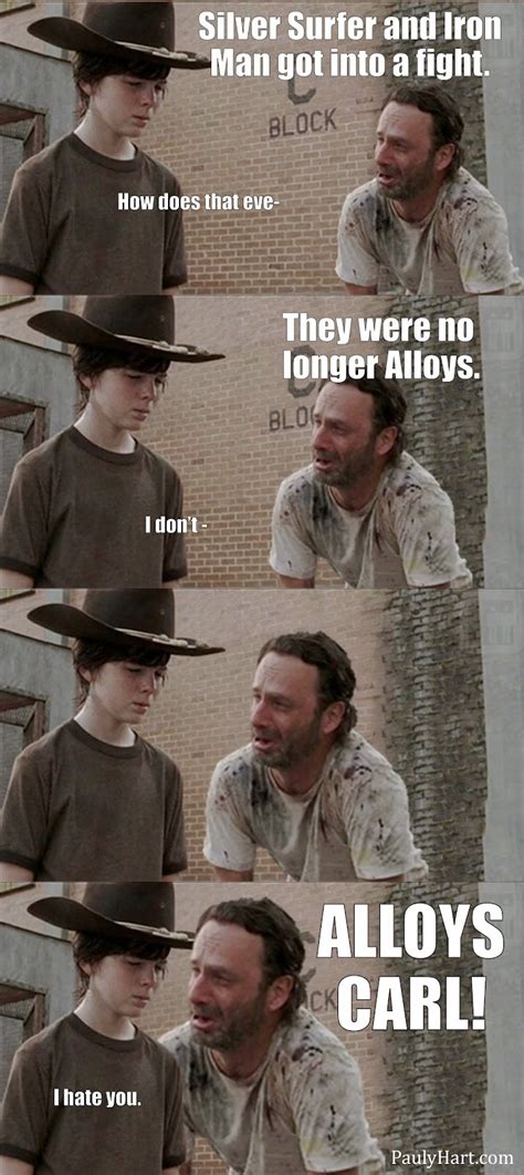 Hey Carl Walking Dead Meme By Pauly Hart