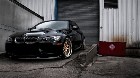 Black Sedan Car BMW BMW E92 M3 Black Cars HD Wallpaper Wallpaper