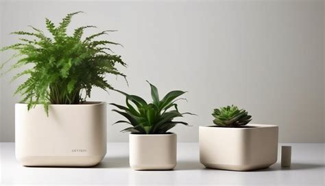 Square Self Watering Pots Grobal World