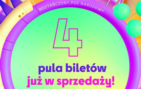 Ruszyła 4 pula biletów na Roztańczony PGE Narodowy 2023 To będzie