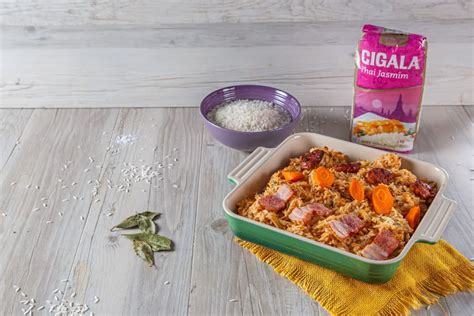 Receita De Arroz De Frango No Forno Receita Deliciosa Da Cigala