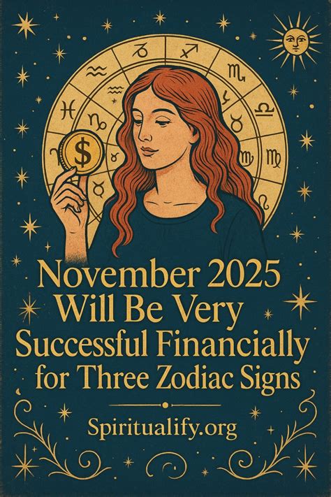 November 2025 Will Be Very Successful Financially for Three Zodiac Signs