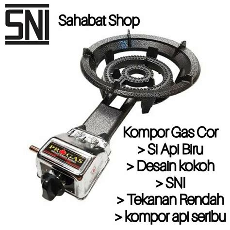 Jual Kompor Gas Cor Kompor Mawar Api Seribu Model Tekanan Rendah