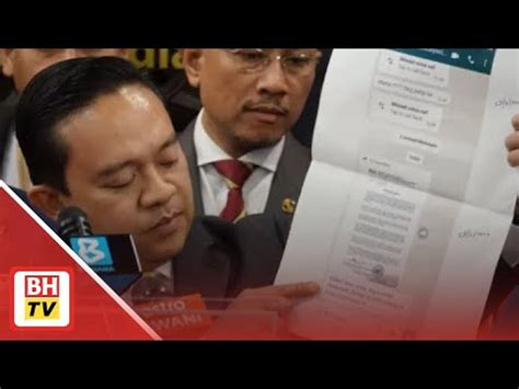 Wan Saiful Dedah Gambar Pertemuan Perbualan Whatsapp Youtube