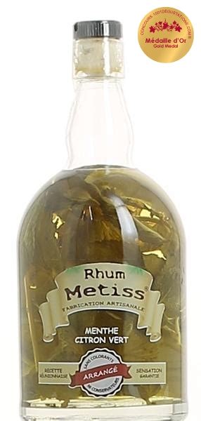 Reuni Rhum Rhum Metiss Menthe Citron Vert Punch Autre Punchs And Cocktails Lavis De 1001