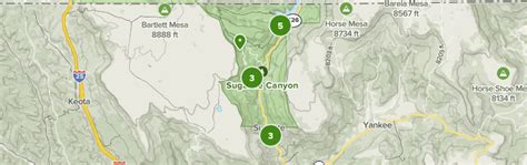 Best 10 Trails in Sugarite Canyon State Park | AllTrails