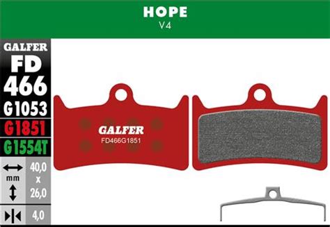 GALFER MTB BRAKE PADS