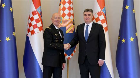 President Milanović Receives Supreme Allied Commander Transformation