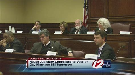 Ri House Judiciary Committee To Vote On Same Sex Marriage Bill Youtube