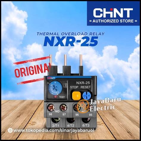 Jual Thermal Overload Relay Chint Nxr Nxr Shopee Indonesia