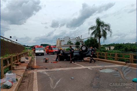 Homem Morre E Outras Duas Pessoas Ficam Feridas Em Acidente Na BR 386