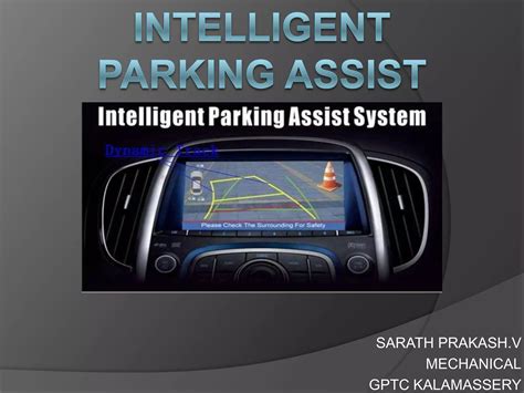 Intelligent Parking Assist System PPT