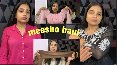 Huge MEESHO Top Haul Summer Addition Under Rs 300 Try On Haul