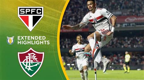 São Paulo vs Fluminense Extended Highlights Brasilerao Série A