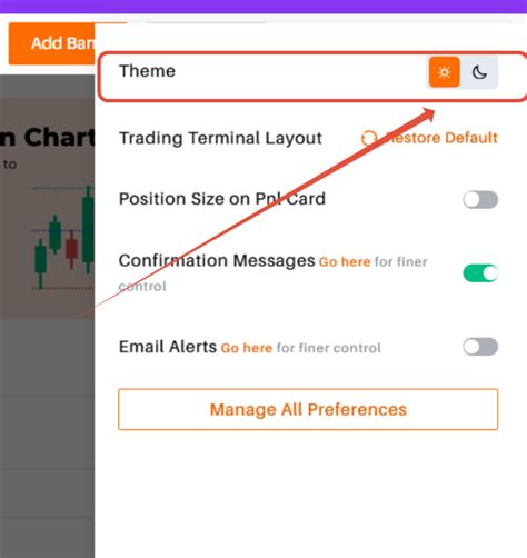 How to Switch Between Dark Theme and Light Theme on Delta Exchange ...