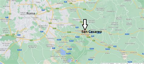 Dove Si Trova San Cesareo Italia Mappa San Cesareo Dove Si Trova