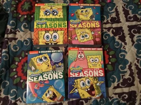 SPONGEBOB SQUAREPANTS COMPLETE Season 1-8 Dvd lot £34.31 - PicClick UK