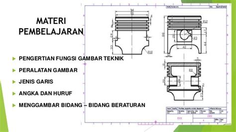 Gambar Teknik Mesin Smk Bonus