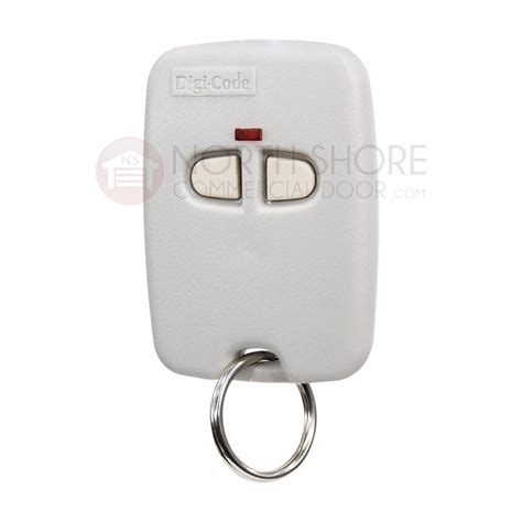 Digi Code 2 Button Keychain Transmitter Garage Door Opener Dc5070