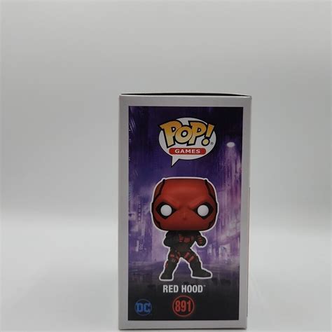 Funko Pop Games Dc Gotham Knights Red Hood Ebay