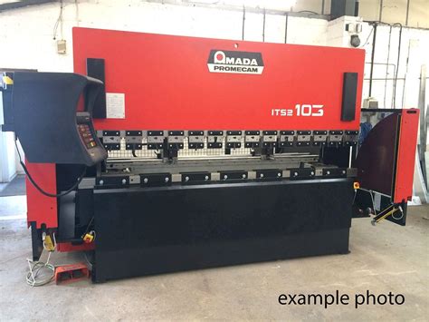 Used Hydraulic Press Brakes Amada Promecam Its Ton X Mm