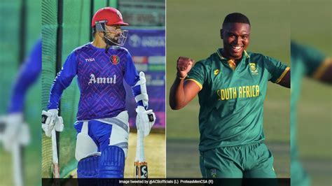 South Africa Vs Afghanistan Odi World Cup Warm Up Match South Africa