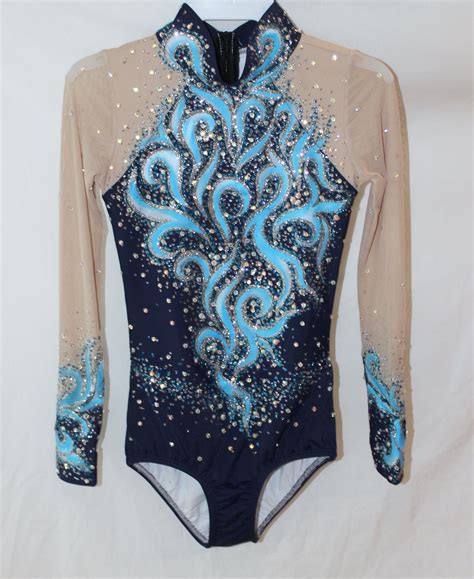 Custom Made Leotard By Lilachelene Аэробика Купальник Костюм